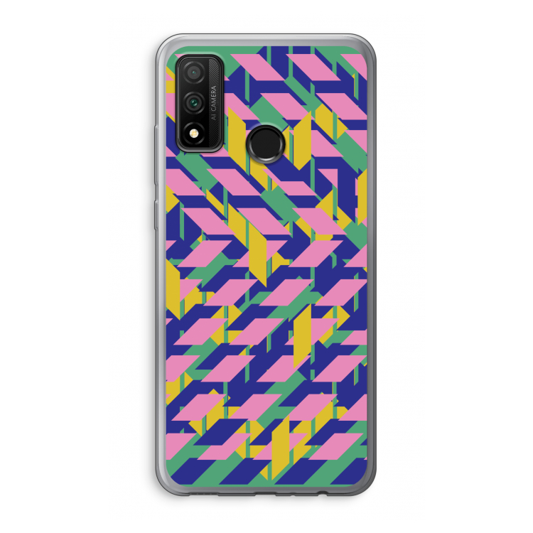 Skew Blush 1: Huawei P Smart (2020) Transparant Hoesje