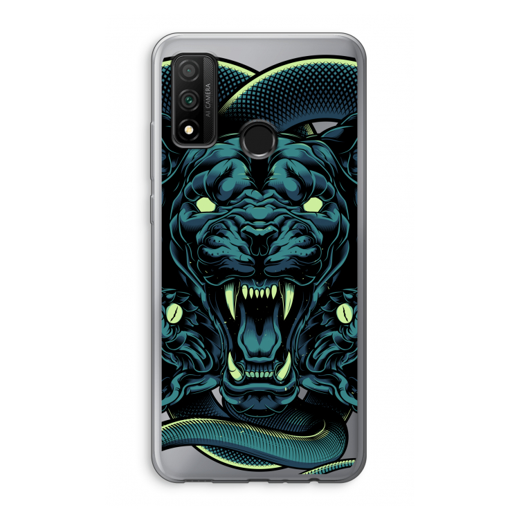 Cougar and Vipers: Huawei P Smart (2020) Transparant Hoesje