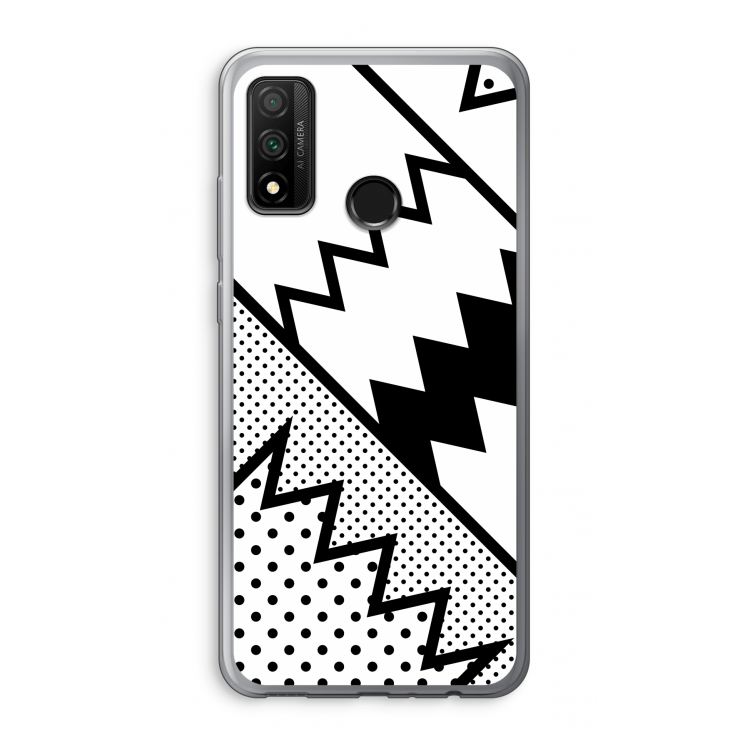 Pop Art #5: Huawei P Smart (2020) Transparant Hoesje