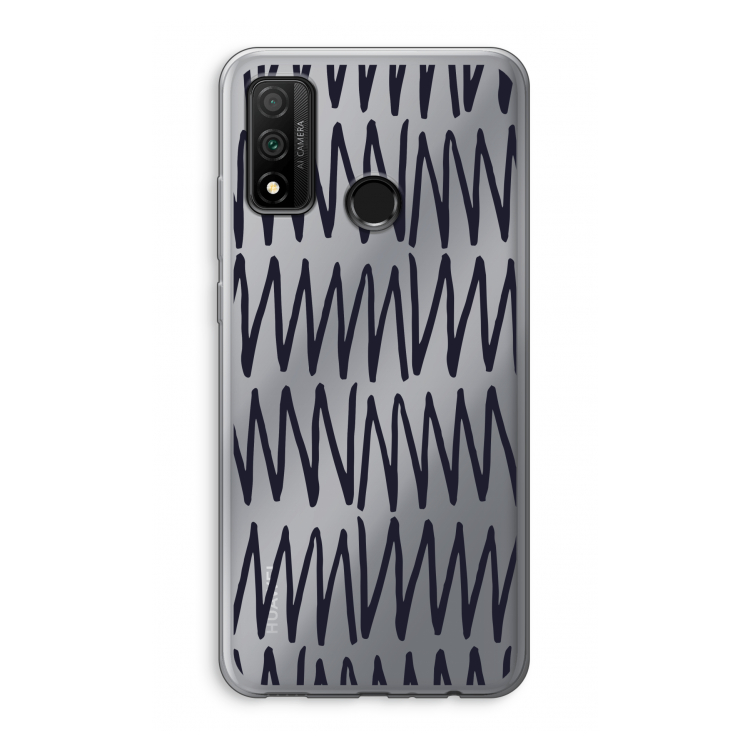 Marrakech Zigzag: Huawei P Smart (2020) Transparant Hoesje