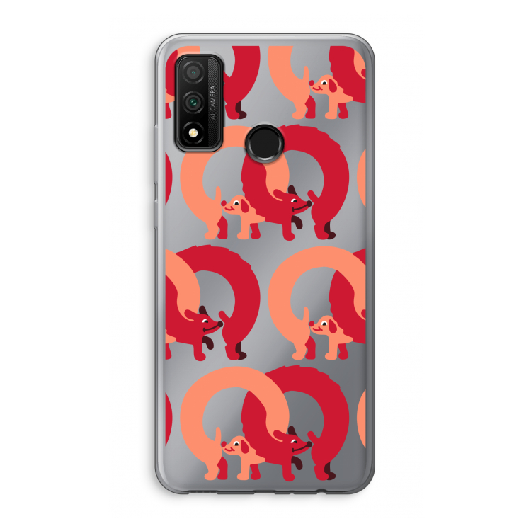 Dogs: Huawei P Smart (2020) Transparant Hoesje