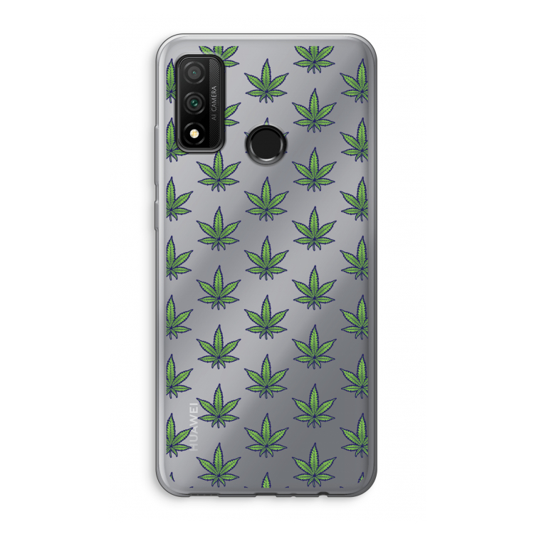 Weed: Huawei P Smart (2020) Transparant Hoesje