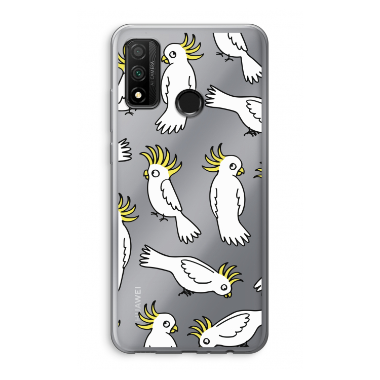 Papegaai: Huawei P Smart (2020) Transparant Hoesje