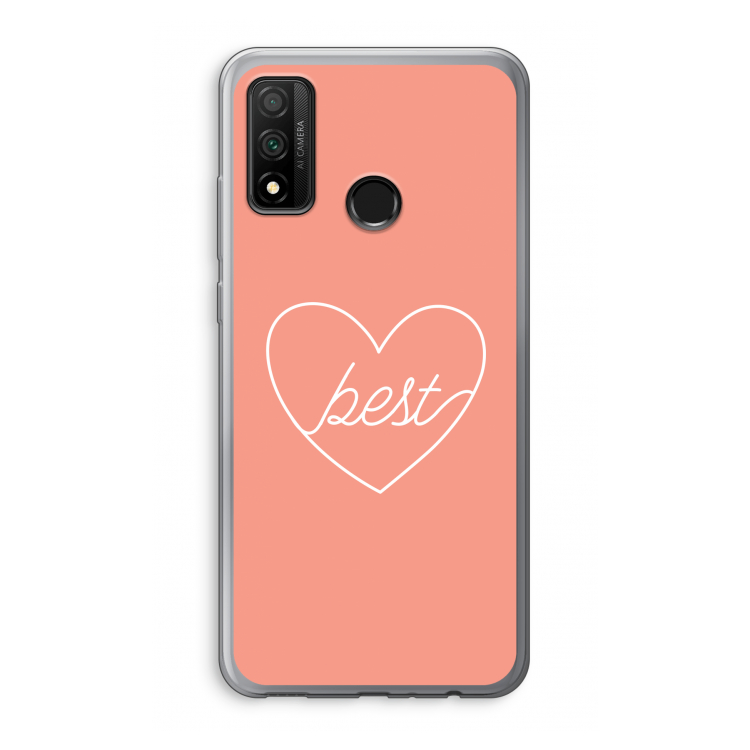 Best heart: Huawei P Smart (2020) Transparant Hoesje