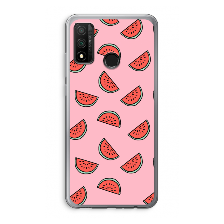 Watermeloen: Huawei P Smart (2020) Transparant Hoesje