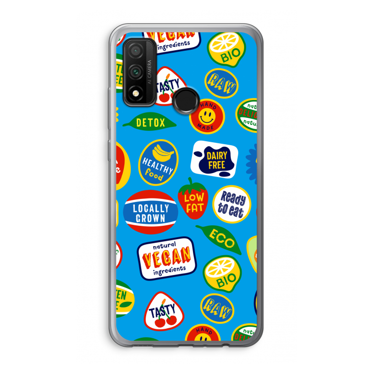 Fruitsticker: Huawei P Smart (2020) Transparant Hoesje