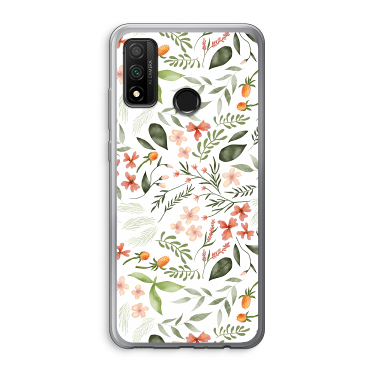 Sweet little flowers: Huawei P Smart (2020) Transparant Hoesje