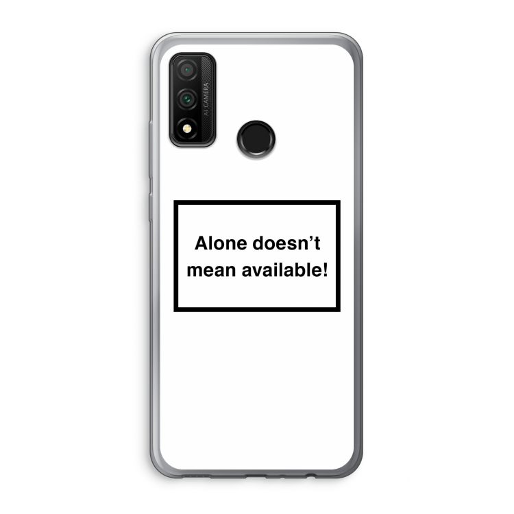 Alone: Huawei P Smart (2020) Transparant Hoesje