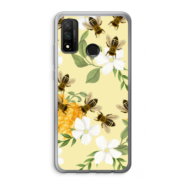 No flowers without bees: Huawei P Smart (2020) Transparant Hoesje