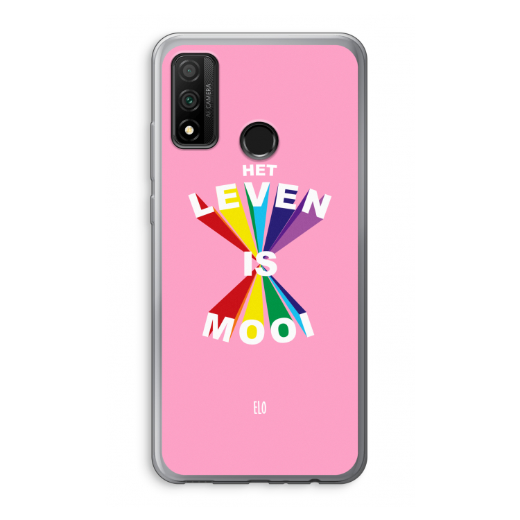 Het Leven Is Mooi: Huawei P Smart (2020) Transparant Hoesje