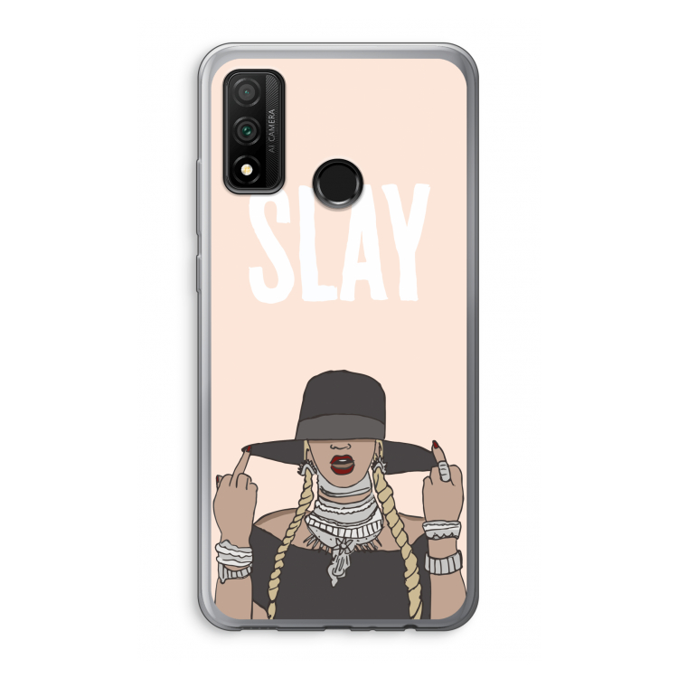 Slay All Day: Huawei P Smart (2020) Transparant Hoesje