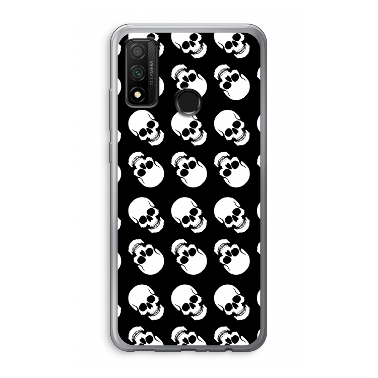 Musketon Skulls: Huawei P Smart (2020) Transparant Hoesje
