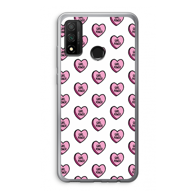 GIRL POWER: Huawei P Smart (2020) Transparant Hoesje