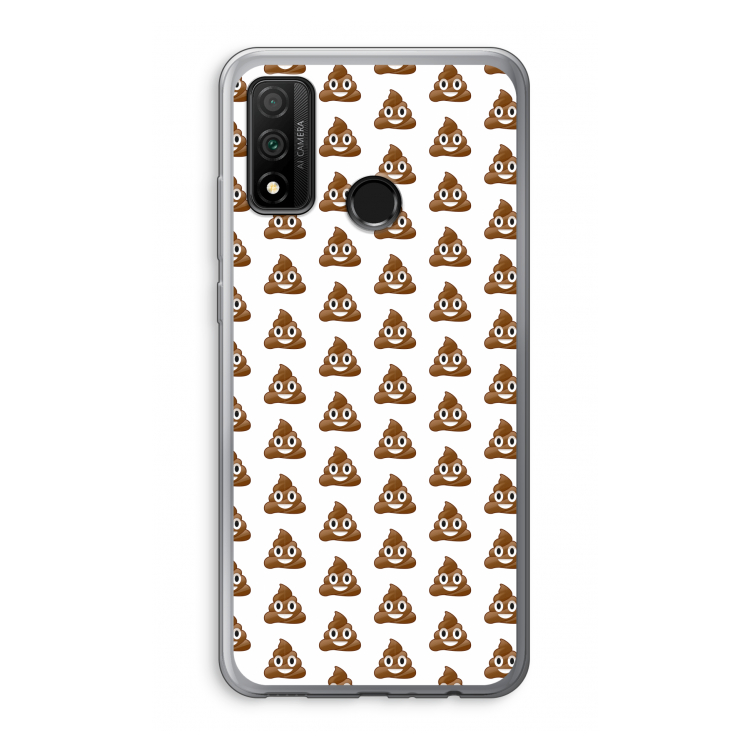 Poop emoji: Huawei P Smart (2020) Transparant Hoesje