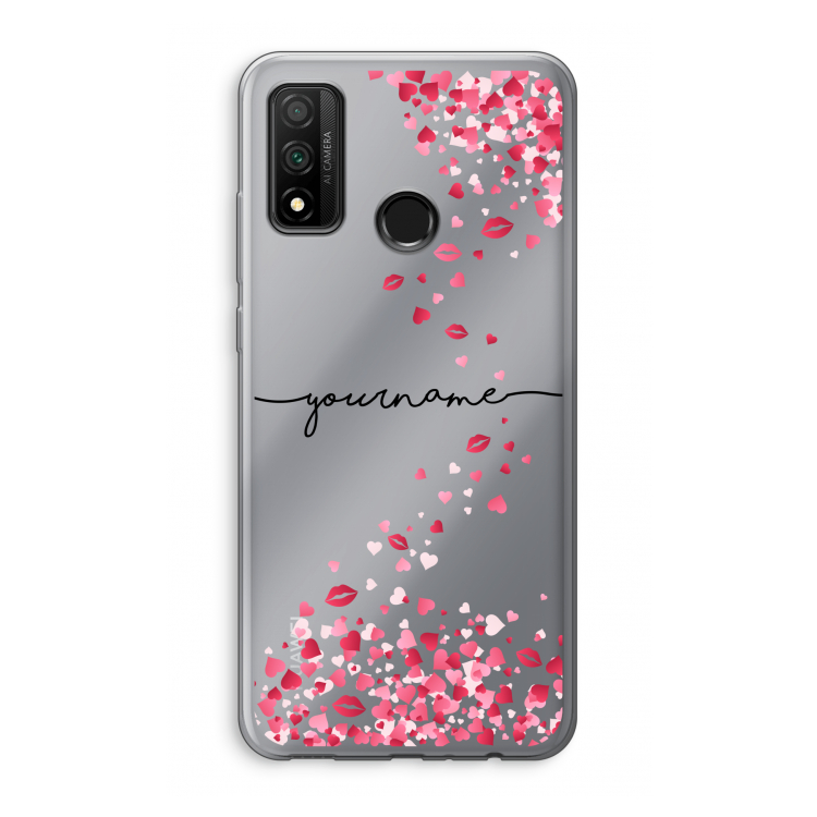 Hartjes en kusjes: Huawei P Smart (2020) Transparant Hoesje