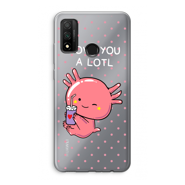 Love You A Lotl: Huawei P Smart (2020) Transparant Hoesje