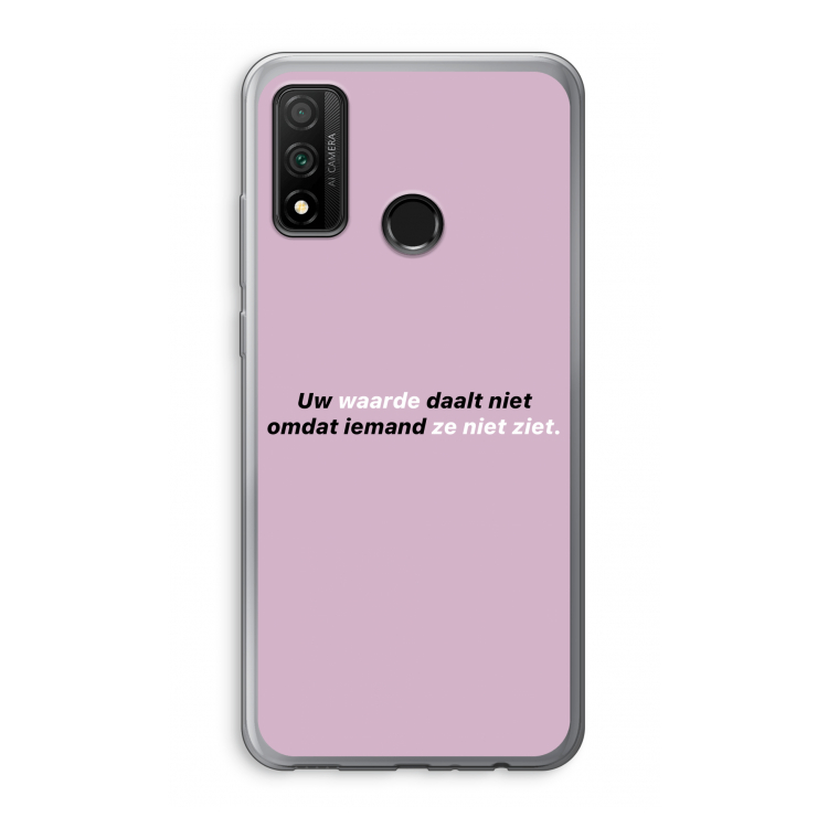uw waarde daalt niet: Huawei P Smart (2020) Transparant Hoesje