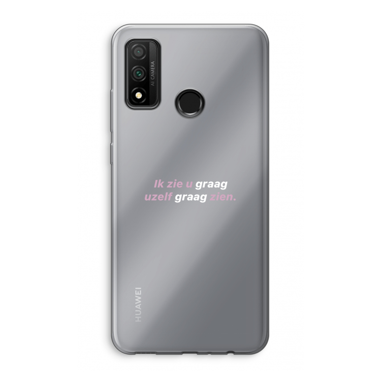 uzelf graag zien: Huawei P Smart (2020) Transparant Hoesje