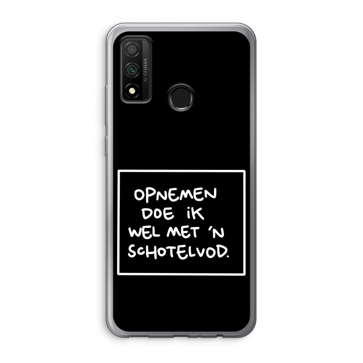 Schotelvod: Huawei P Smart (2020) Transparant Hoesje