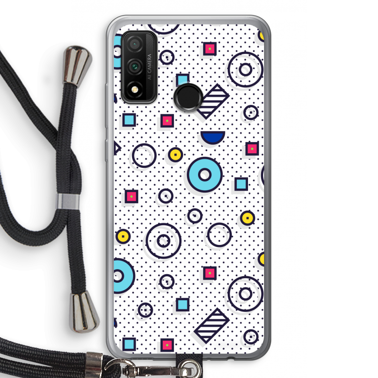 8-bit N°9: Huawei P Smart (2020) Transparant Hoesje met koord