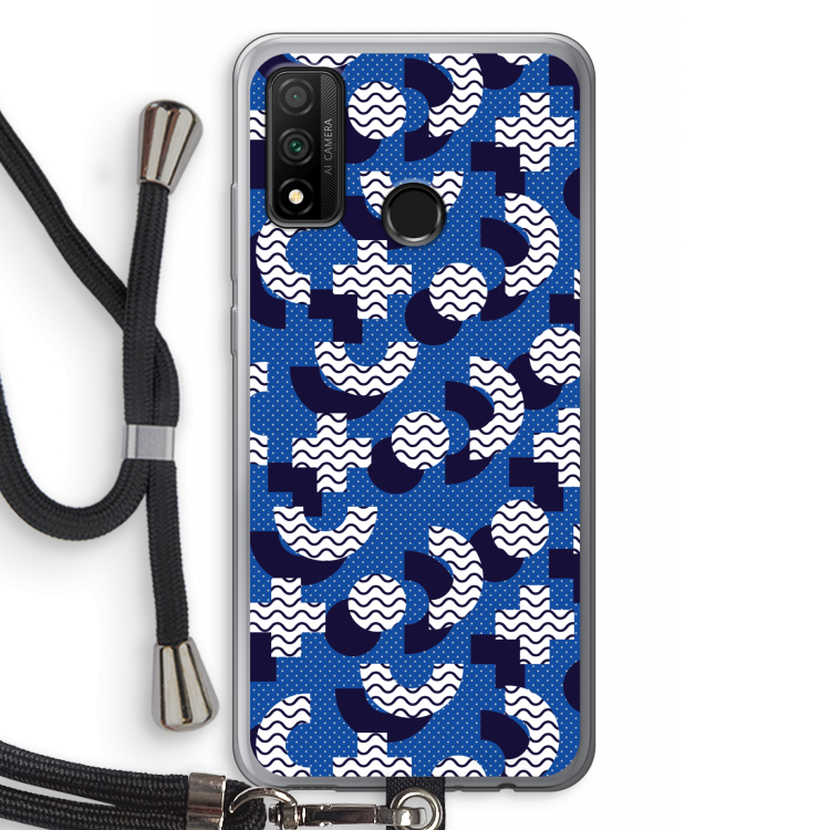 8-bit N°5: Huawei P Smart (2020) Transparant Hoesje met koord