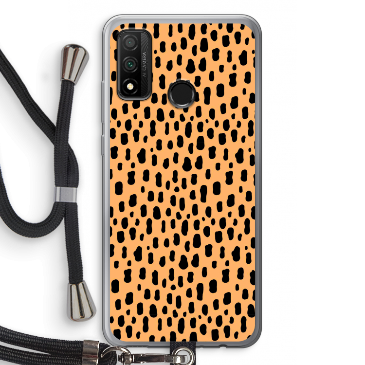 Panter: Huawei P Smart (2020) Transparant Hoesje met koord