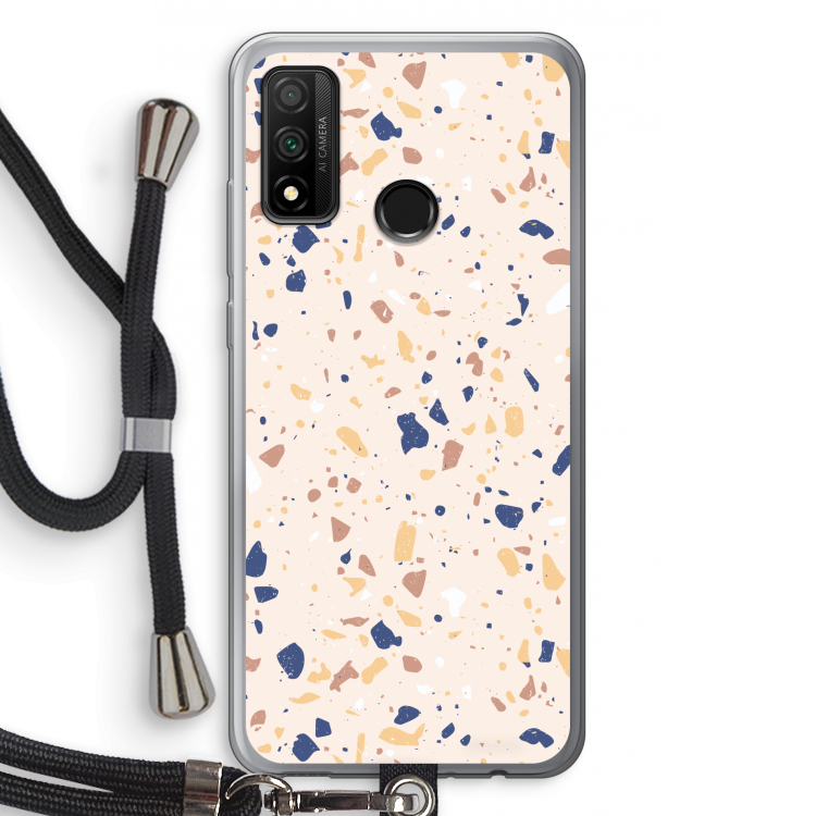 Terrazzo N°23: Huawei P Smart (2020) Transparant Hoesje met koord