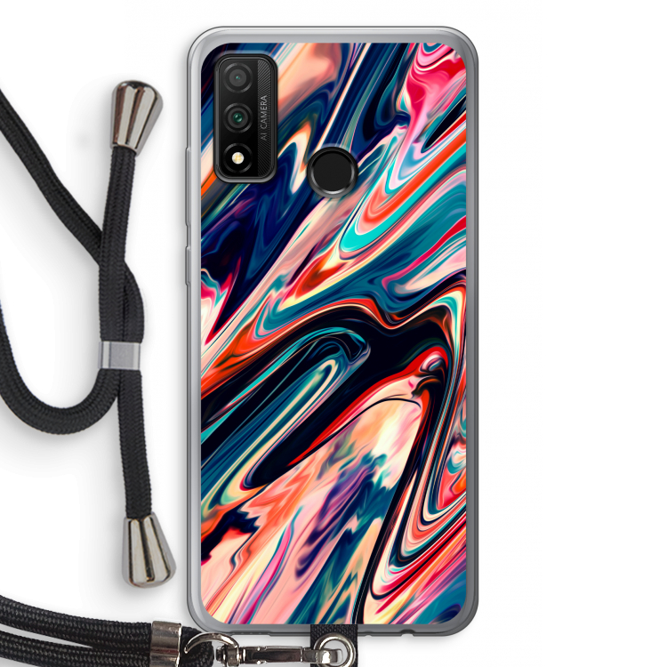 Quantum Being: Huawei P Smart (2020) Transparant Hoesje met koord