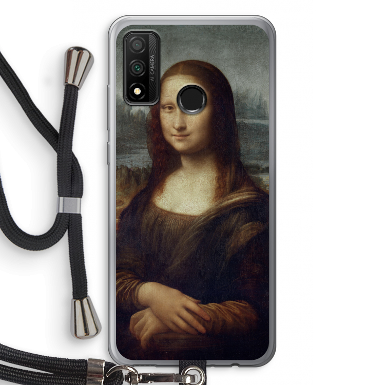 Mona Lisa: Huawei P Smart (2020) Transparant Hoesje met koord
