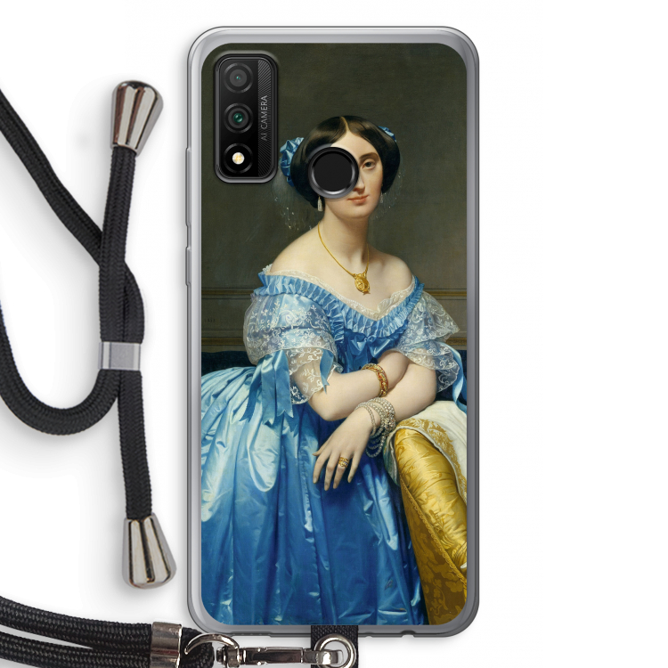 Eleonore: Huawei P Smart (2020) Transparant Hoesje met koord