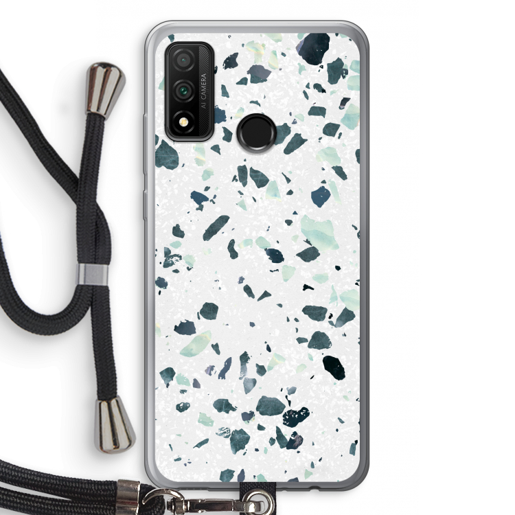 Terrazzo N°2: Huawei P Smart (2020) Transparant Hoesje met koord