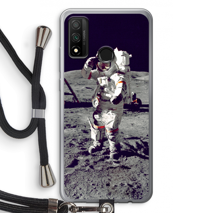 Spaceman: Huawei P Smart (2020) Transparant Hoesje met koord