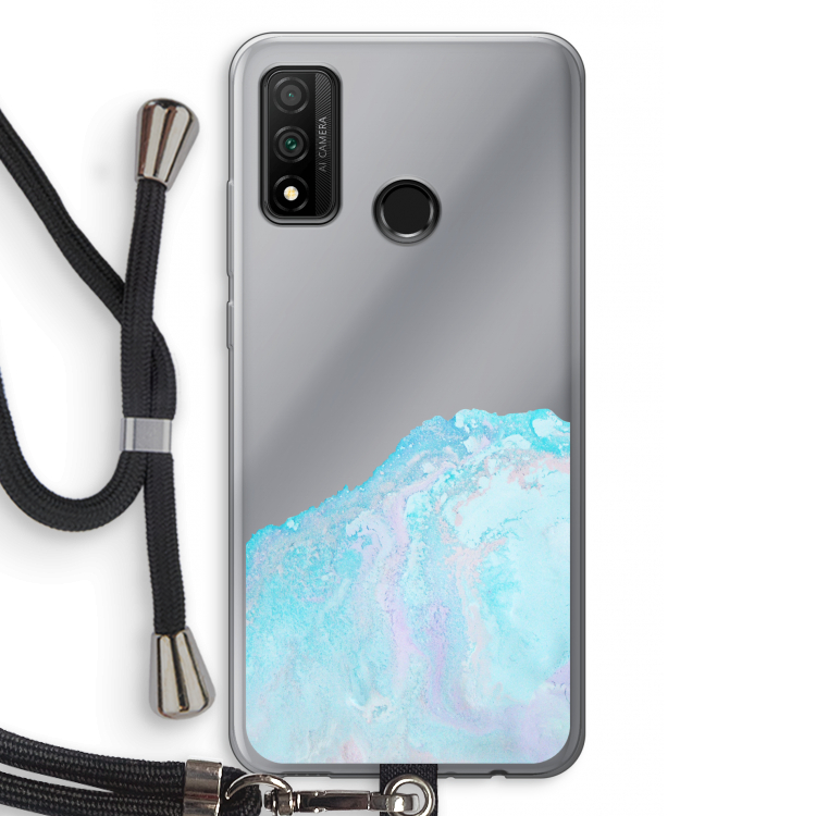 Fantasie pastel: Huawei P Smart (2020) Transparant Hoesje met koord