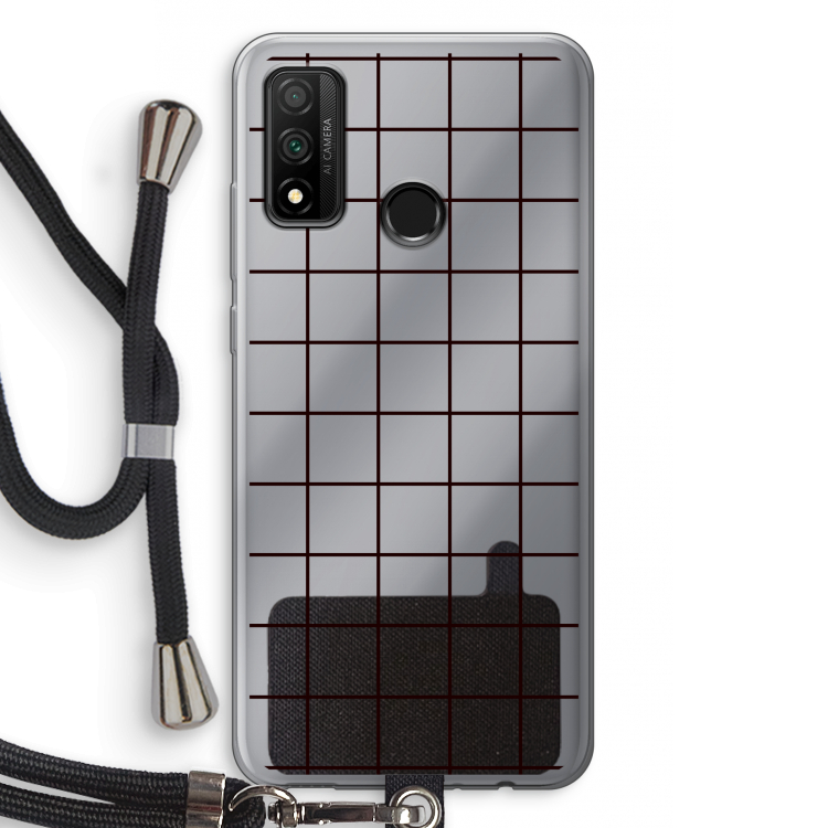 Rooster: Huawei P Smart (2020) Transparant Hoesje met koord