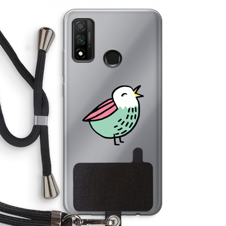 Birdy: Huawei P Smart (2020) Transparant Hoesje met koord