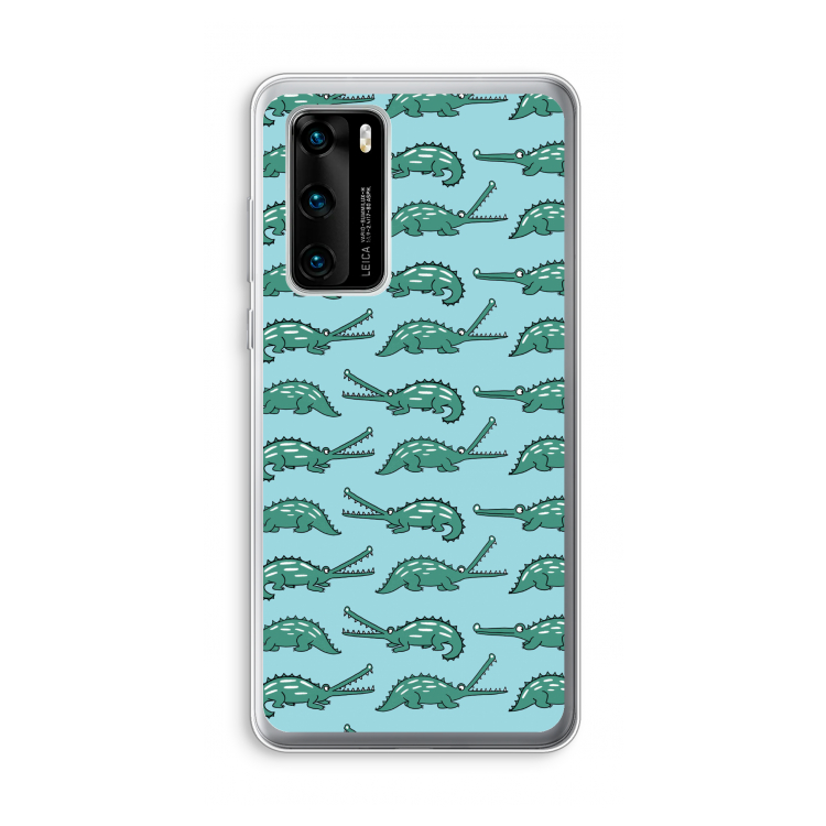 Kroko: Huawei P40 Transparant Hoesje
