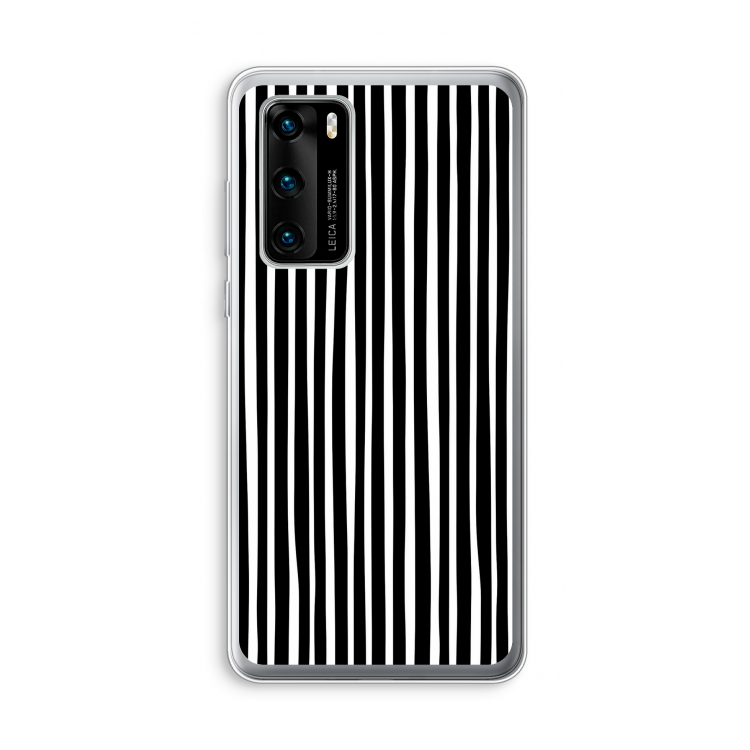 Stripes: Huawei P40 Transparant Hoesje