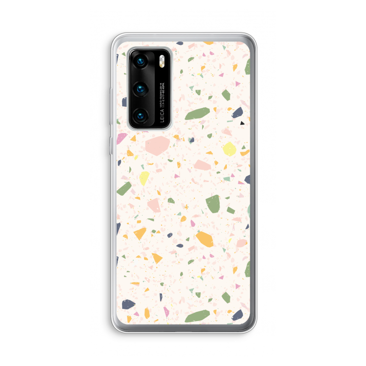 Terrazzo N°21: Huawei P40 Transparant Hoesje