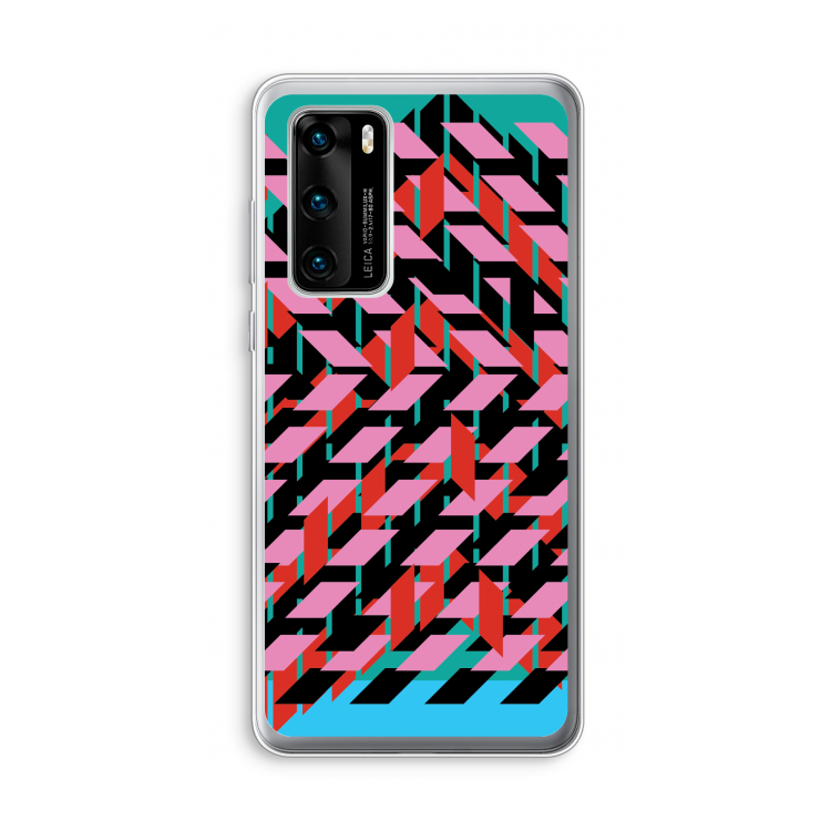 Skew Blush 2: Huawei P40 Transparant Hoesje