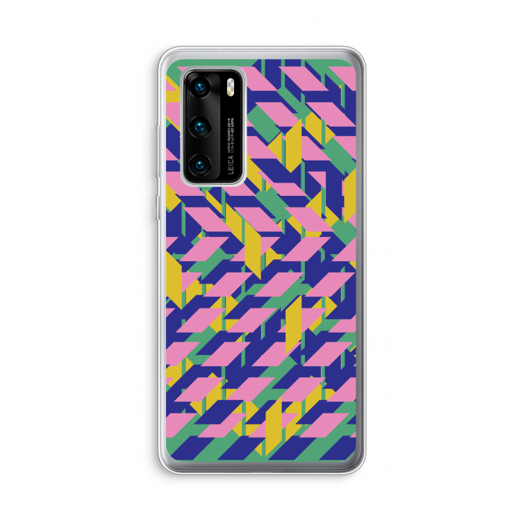 Skew Blush 1: Huawei P40 Transparant Hoesje