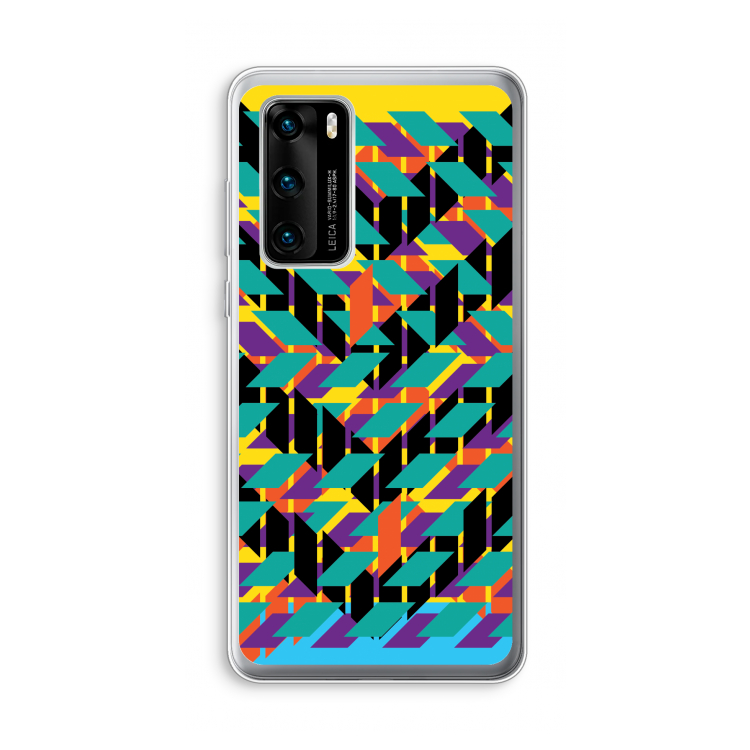 Skew Bee 1: Huawei P40 Transparant Hoesje