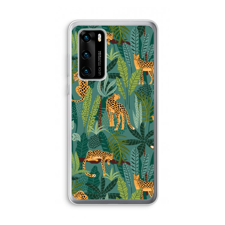 Luipaard 2: Huawei P40 Transparant Hoesje