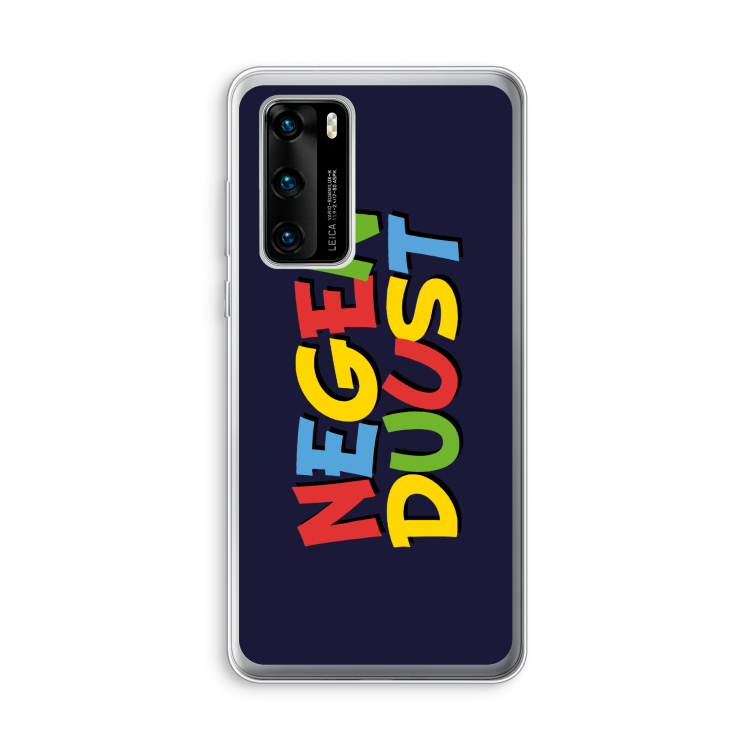 90's One: Huawei P40 Transparant Hoesje