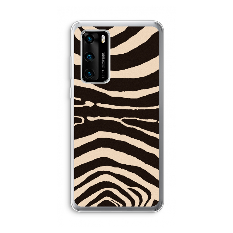 Arizona Zebra: Huawei P40 Transparant Hoesje