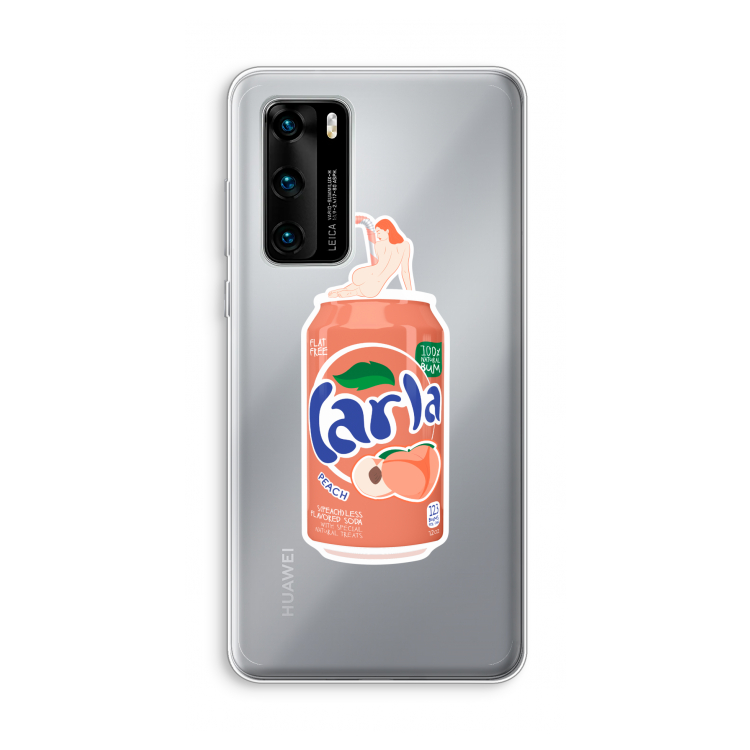 S(peach)less: Huawei P40 Transparant Hoesje