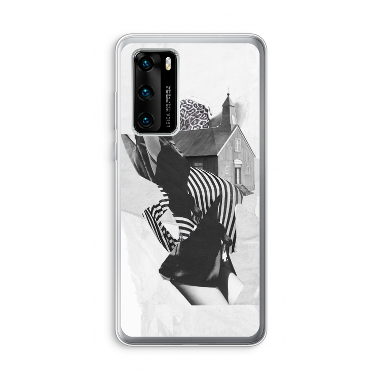 House: Huawei P40 Transparant Hoesje