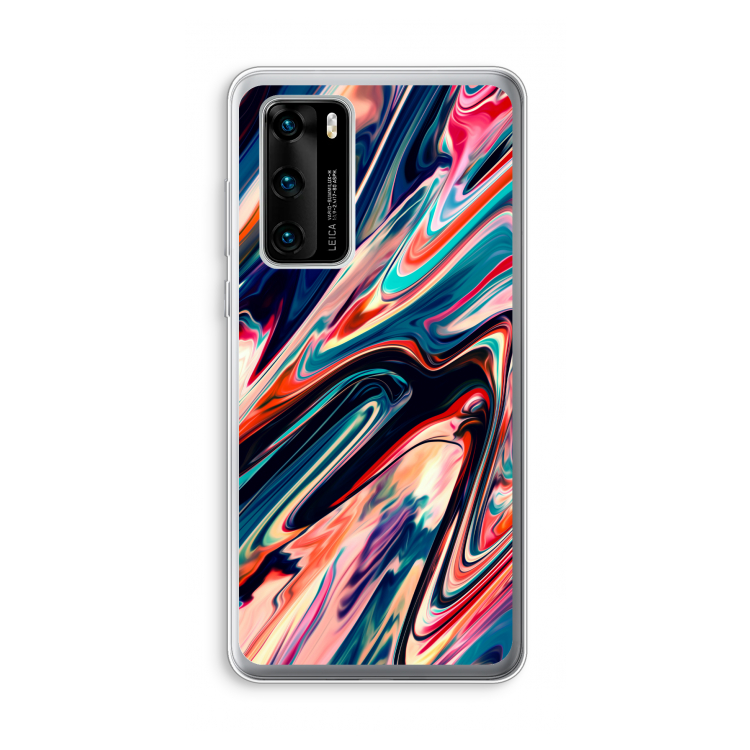 Quantum Being: Huawei P40 Transparant Hoesje