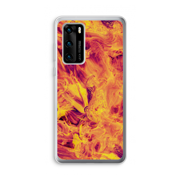 Eternal Fire: Huawei P40 Transparant Hoesje