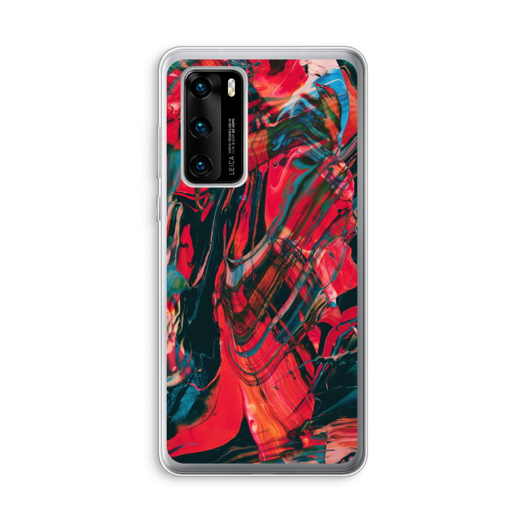 Endless Descent: Huawei P40 Transparant Hoesje