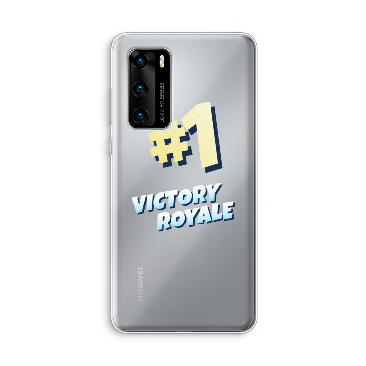 Victory Royale: Huawei P40 Transparant Hoesje